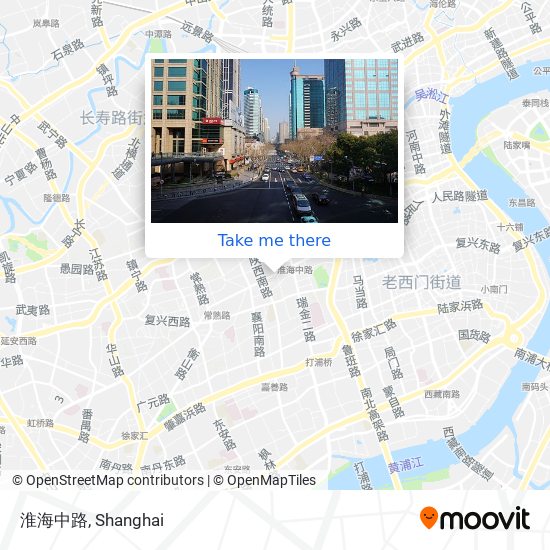 淮海中路 map