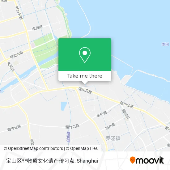 宝山区非物质文化遗产传习点 map