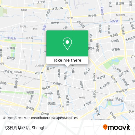 校村真华路店 map