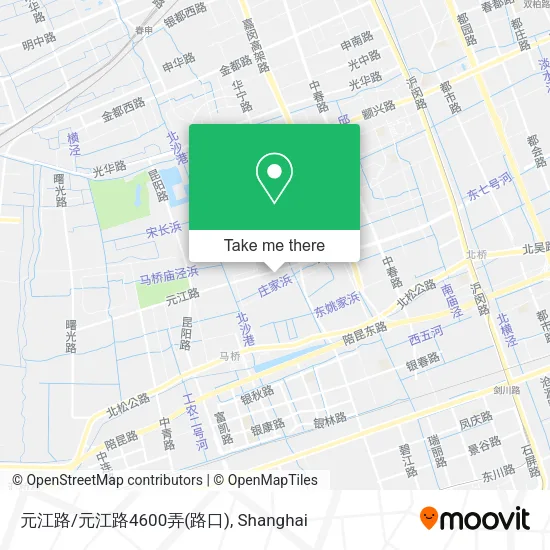 元江路/元江路4600弄(路口) map
