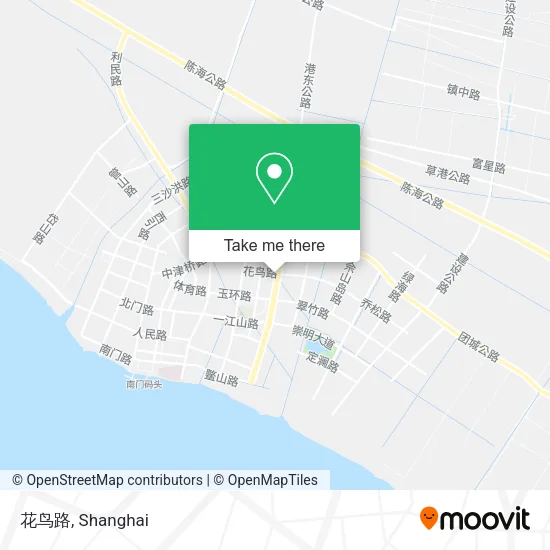 花鸟路 map