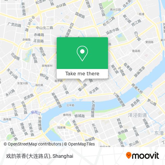 戏韵茶香(大连路店) map
