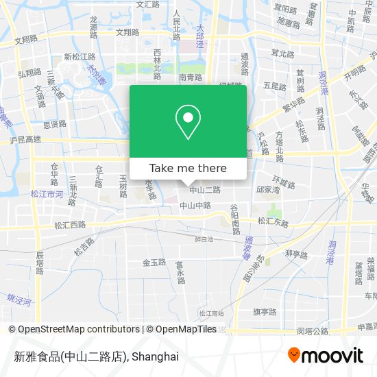 新雅食品(中山二路店) map