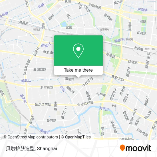 贝啦护肤造型 map