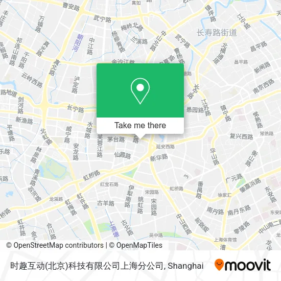时趣互动(北京)科技有限公司上海分公司 map