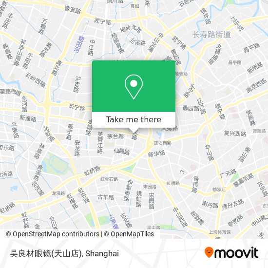 吴良材眼镜(天山店) map