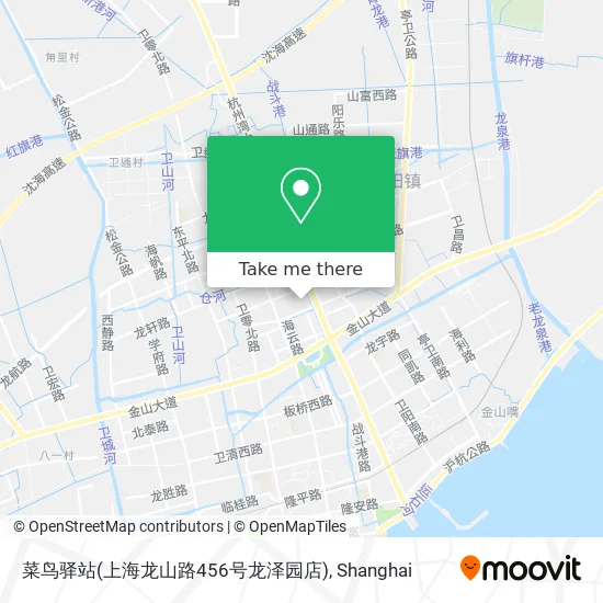 菜鸟驿站(上海龙山路456号龙泽园店) map