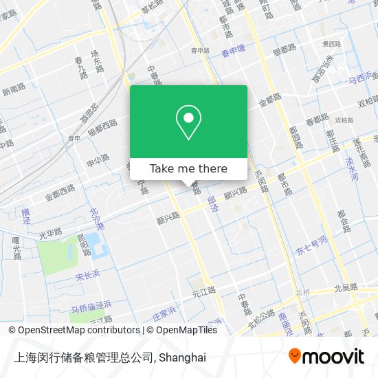 上海闵行储备粮管理总公司 map