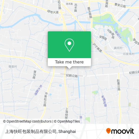 上海快旺包装制品有限公司 map