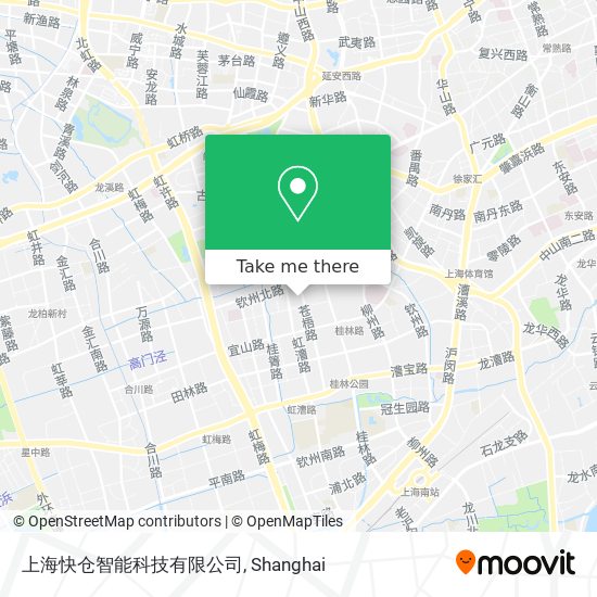 上海快仓智能科技有限公司 map