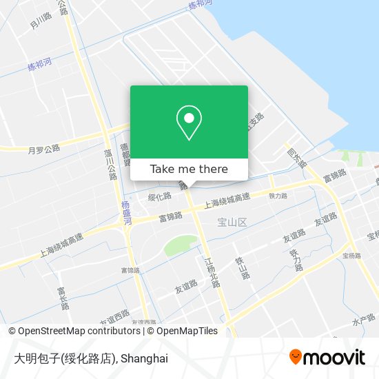 大明包子(绥化路店) map