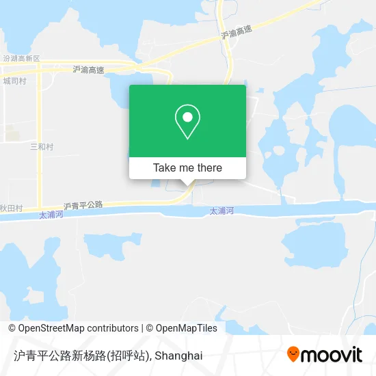 沪青平公路新杨路(招呼站) map