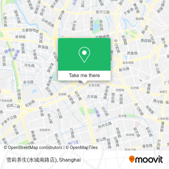雪莉养生(水城南路店) map