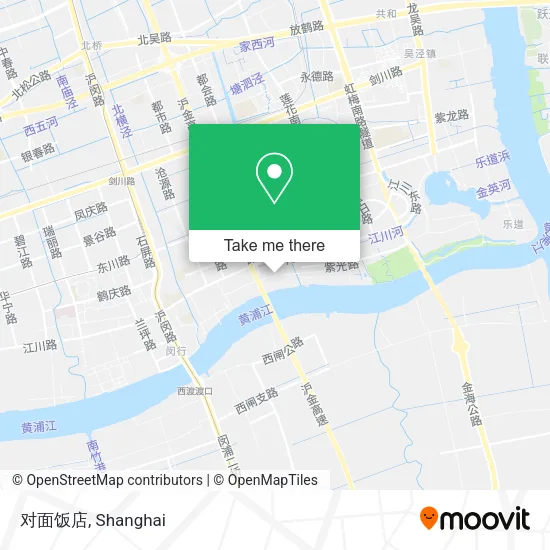 对面饭店 map