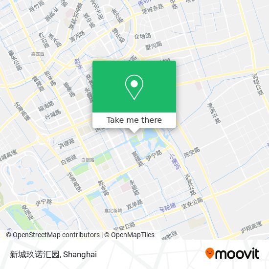新城玖诺汇园 map
