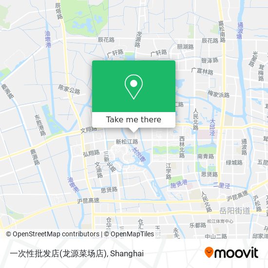 一次性批发店(龙源菜场店) map