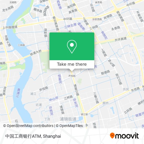 中国工商银行ATM map