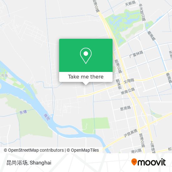 昆尚浴场 map