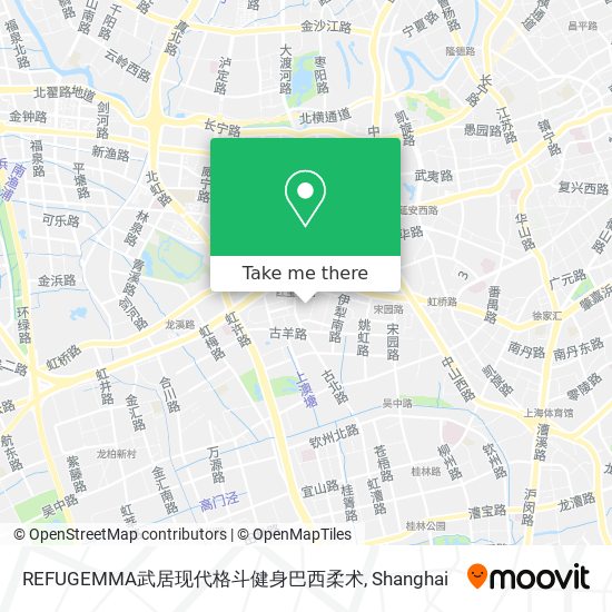 REFUGEMMA武居现代格斗健身巴西柔术 map