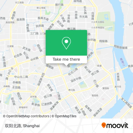 双阳北路 map