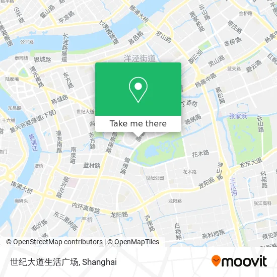 世纪大道生活广场 map