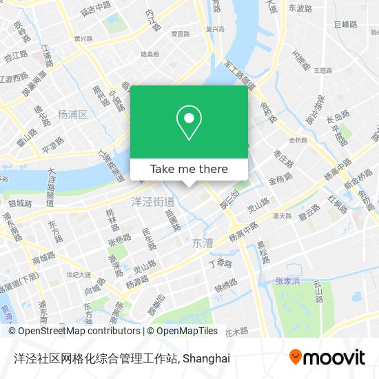 洋泾社区网格化综合管理工作站 map