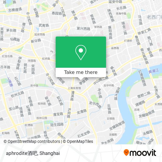 aphrodite酒吧 map