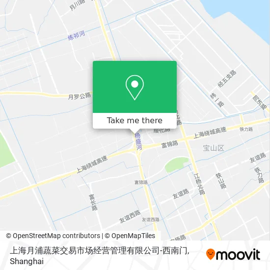 上海月浦蔬菜交易市场经营管理有限公司-西南门 map