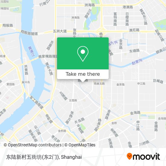 东陆新村五街坊(东2门) map