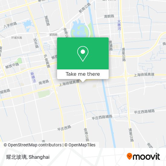 耀北玻璃 map