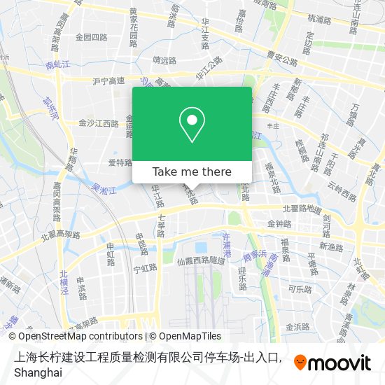 上海长柠建设工程质量检测有限公司停车场-出入口 map