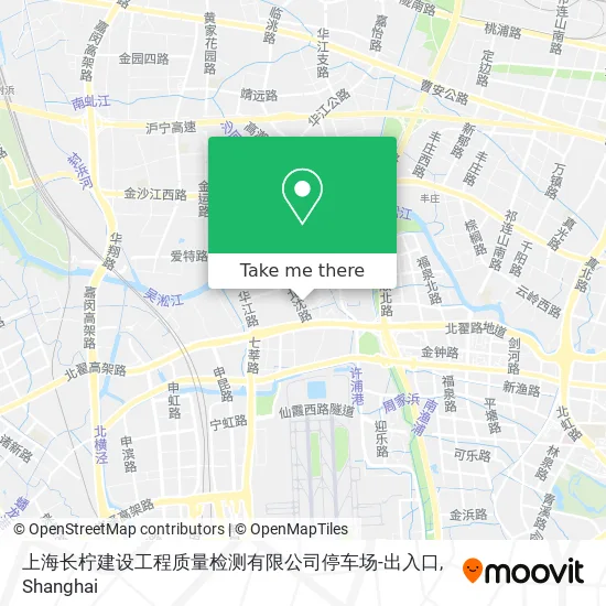 上海长柠建设工程质量检测有限公司停车场-出入口 map