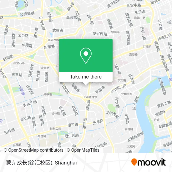 蒙芽成长(徐汇校区) map