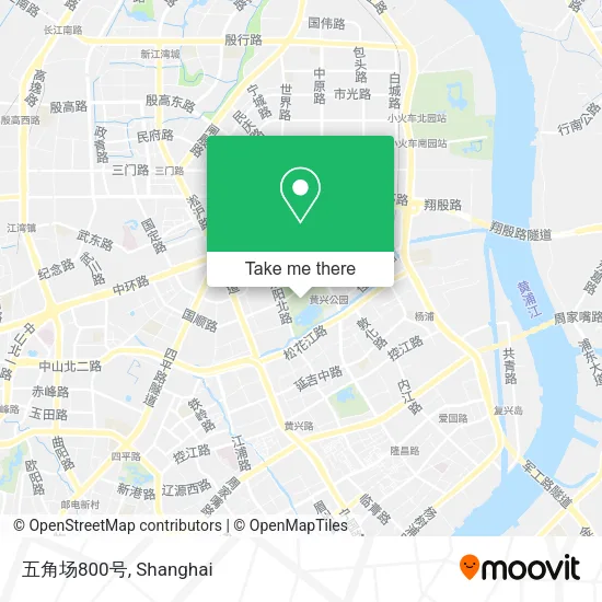 五角场800号 map
