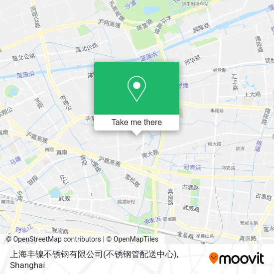 上海丰镍不锈钢有限公司(不锈钢管配送中心) map