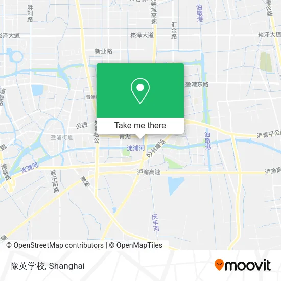 豫英学校 map