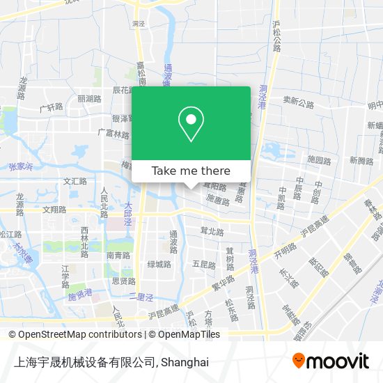 上海宇晟机械设备有限公司 map