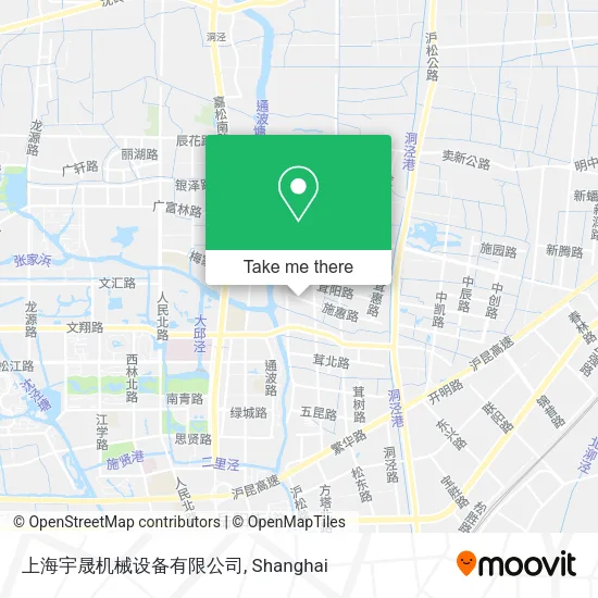 上海宇晟机械设备有限公司 map