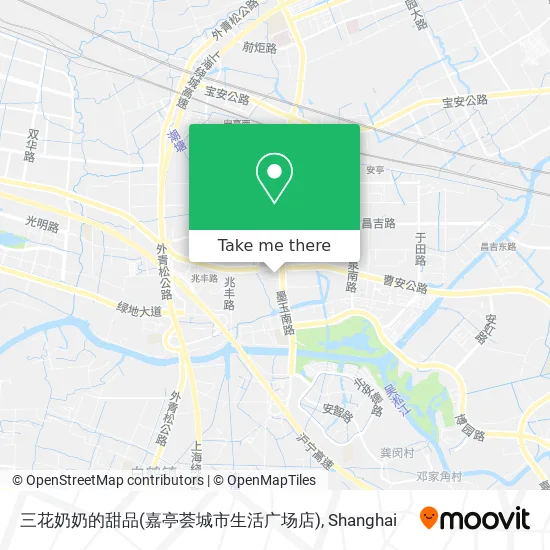 三花奶奶的甜品(嘉亭荟城市生活广场店) map