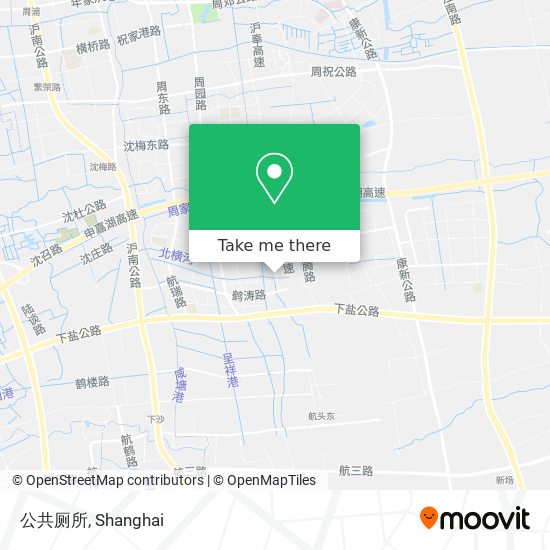 公共厕所 map