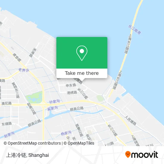 上港冷链 map