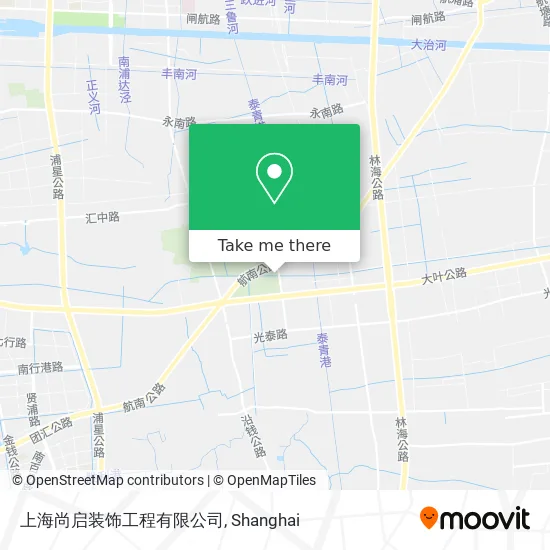 上海尚启装饰工程有限公司 map