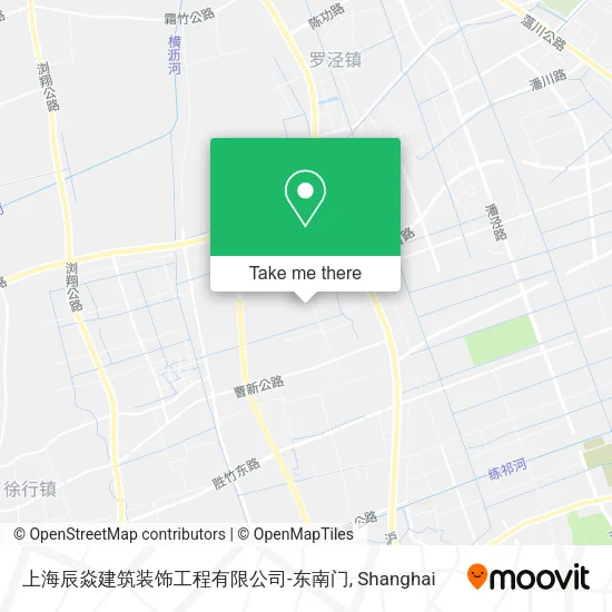 上海辰焱建筑装饰工程有限公司-东南门 map