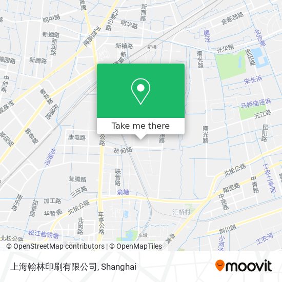 上海翰林印刷有限公司 map