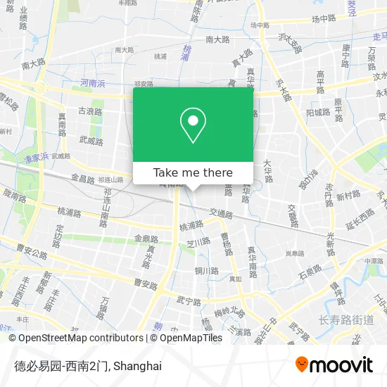 德必易园-西南2门 map