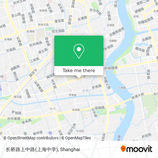 长桥路上中路(上海中学) map