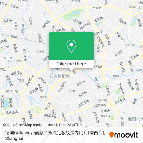 德国Goldeneye丽颜半永久定妆纹眉专门店(浦西店) map