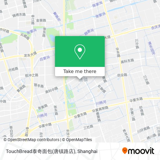 TouchBread泰奇面包(唐镇路店) map