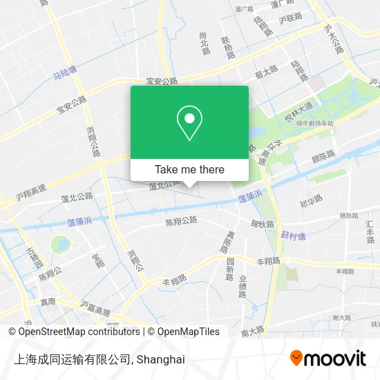 上海成同运输有限公司 map