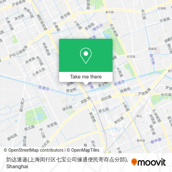 韵达速递(上海闵行区七宝公司缘通便民寄存点分部) map